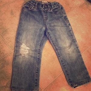 Toddler Boy Blue Skinny Jeans